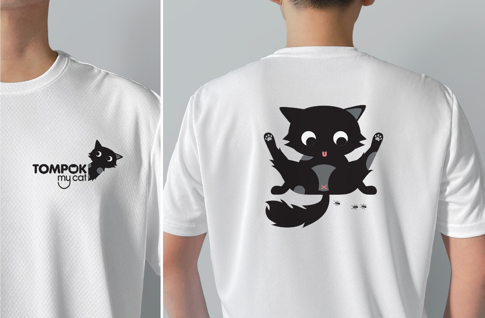 T-shirt | Tote Bag Design (Cute Cat) Cover Image