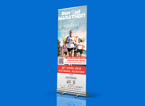 Print Design & Social Media Ads - Run Out Pahang Marathon 2019 Cover Image